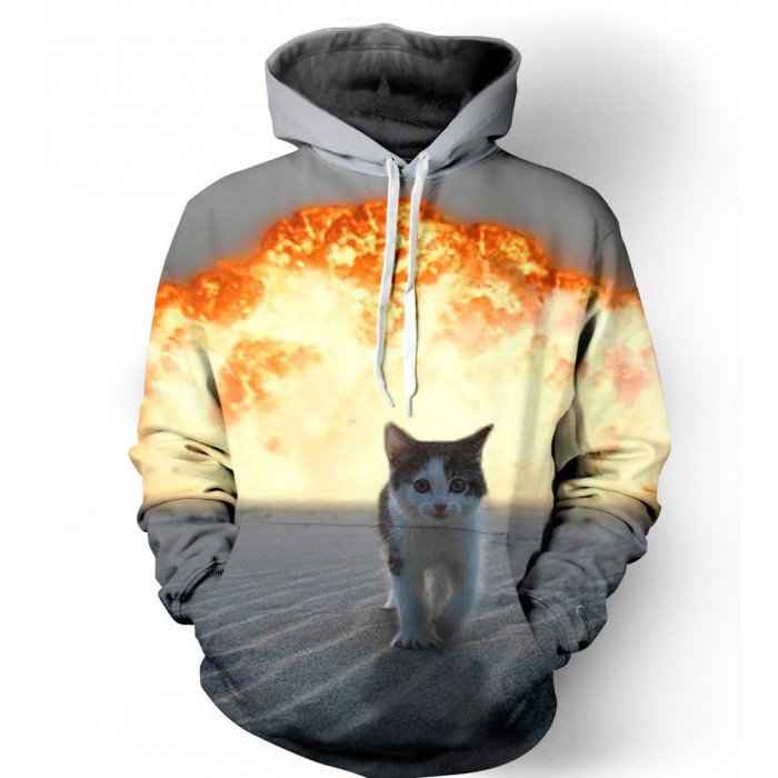 Sublimated Fleece Hoodie